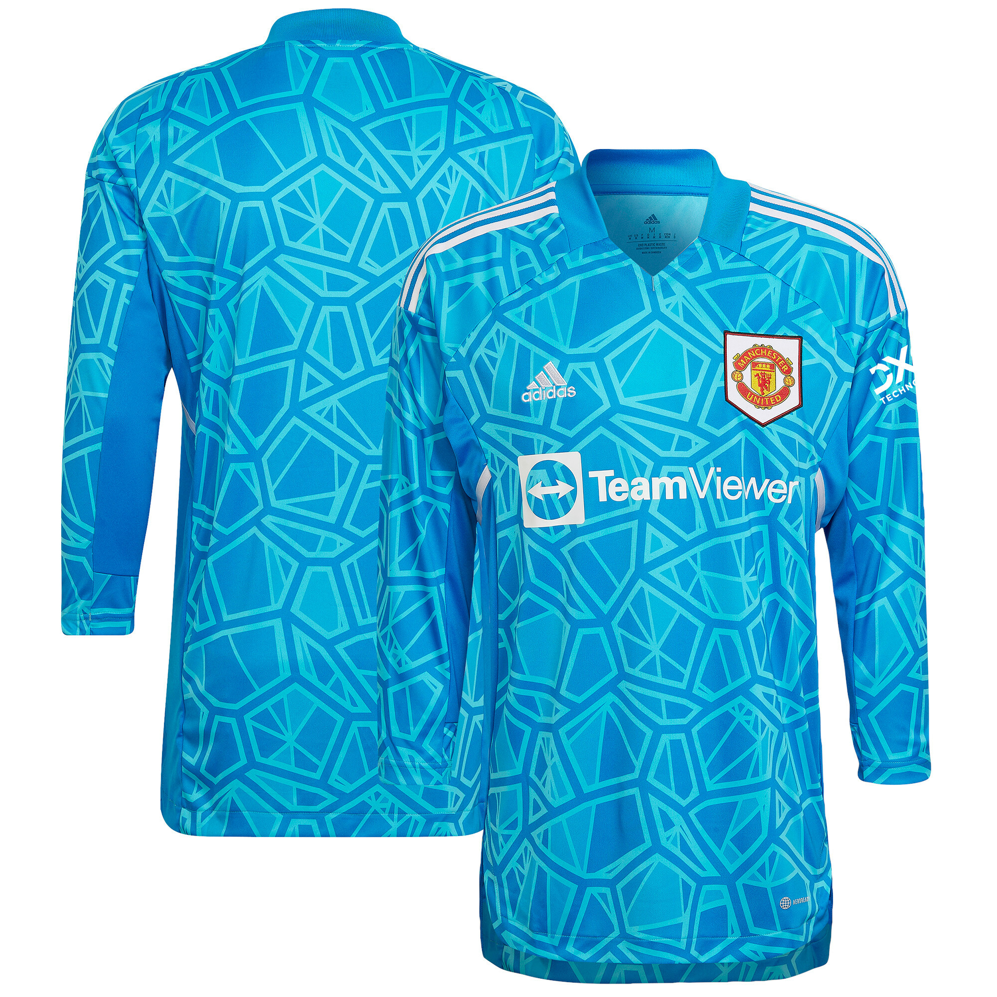 2022 Manchester United Goalkeeper Shirt - Blue