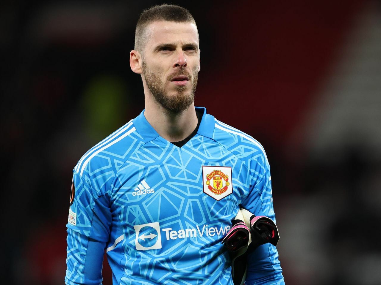 2022 Manchester United Goalkeeper Shirt - Blue