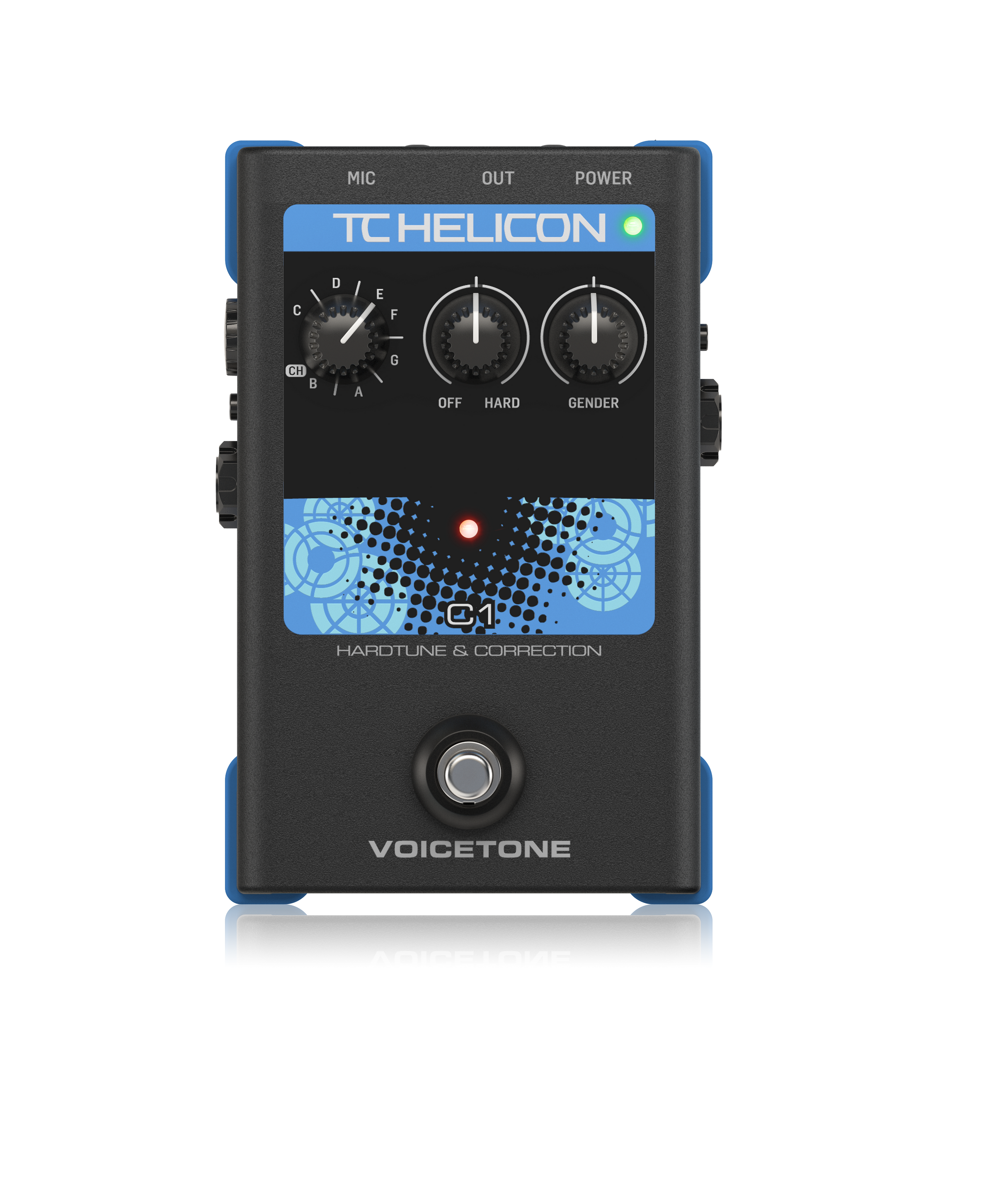 Tc-helicon VOICETONE C1 / H1 Stompbox Pitch Correction