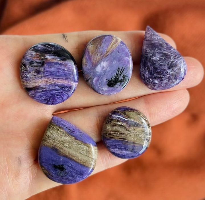 [原石] 紫龍晶 水晶墜面