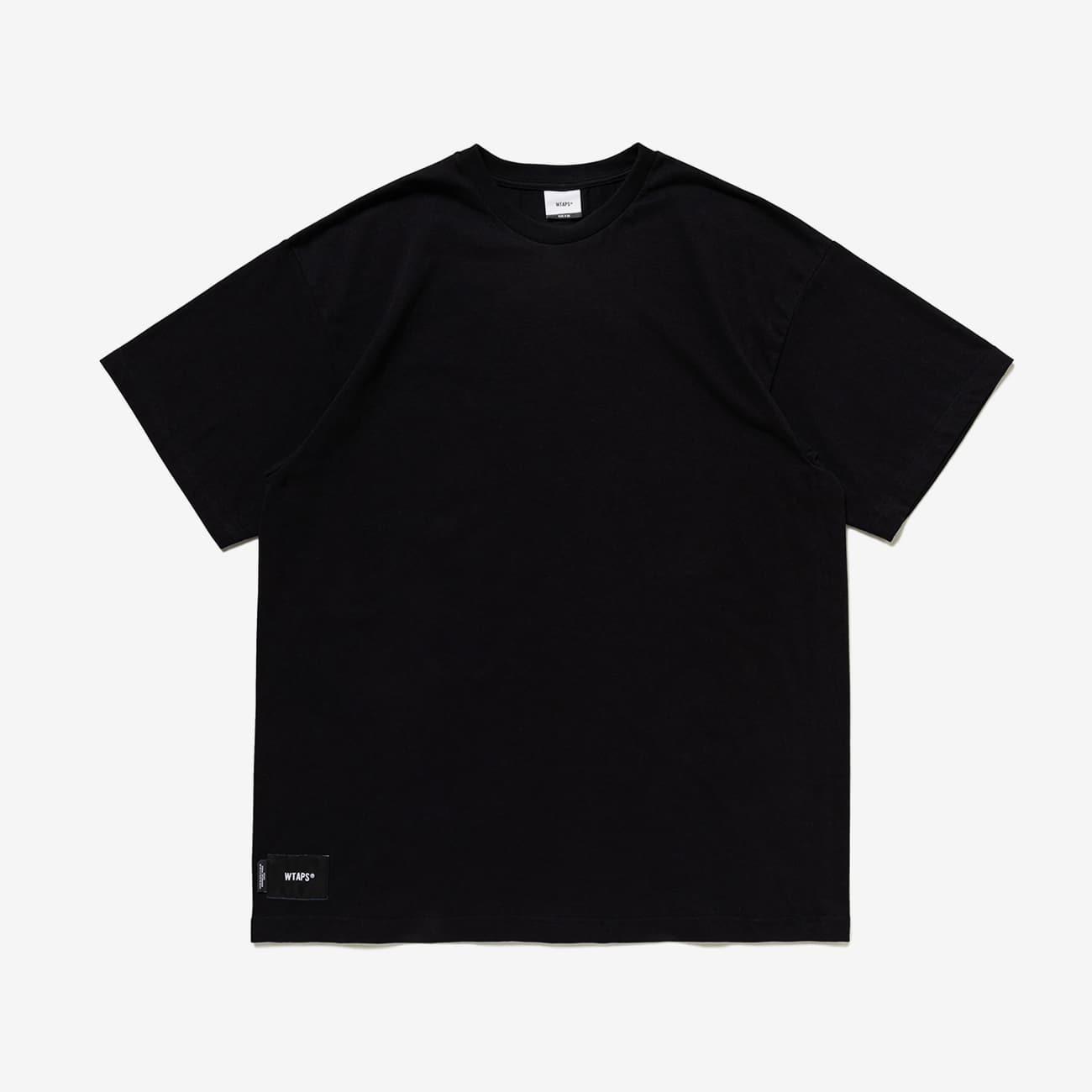 WTAPS INGREDIENTS SS COTTON TEE - BLACK