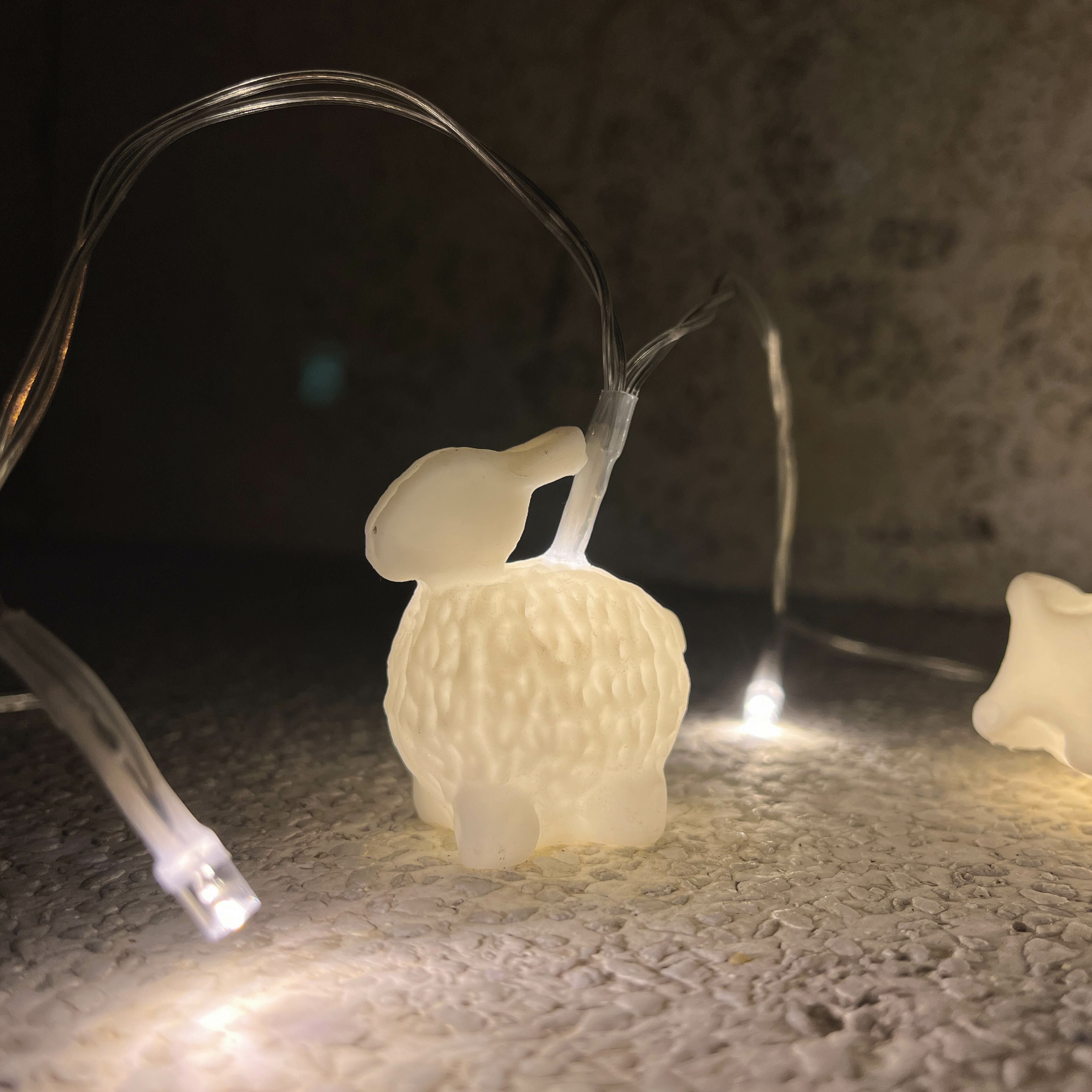 祝君安好 兔仔燈籠燈串| 中秋限定| 3米中秋燈串 |中秋佳節賞月必備| 本地設計 香港製造