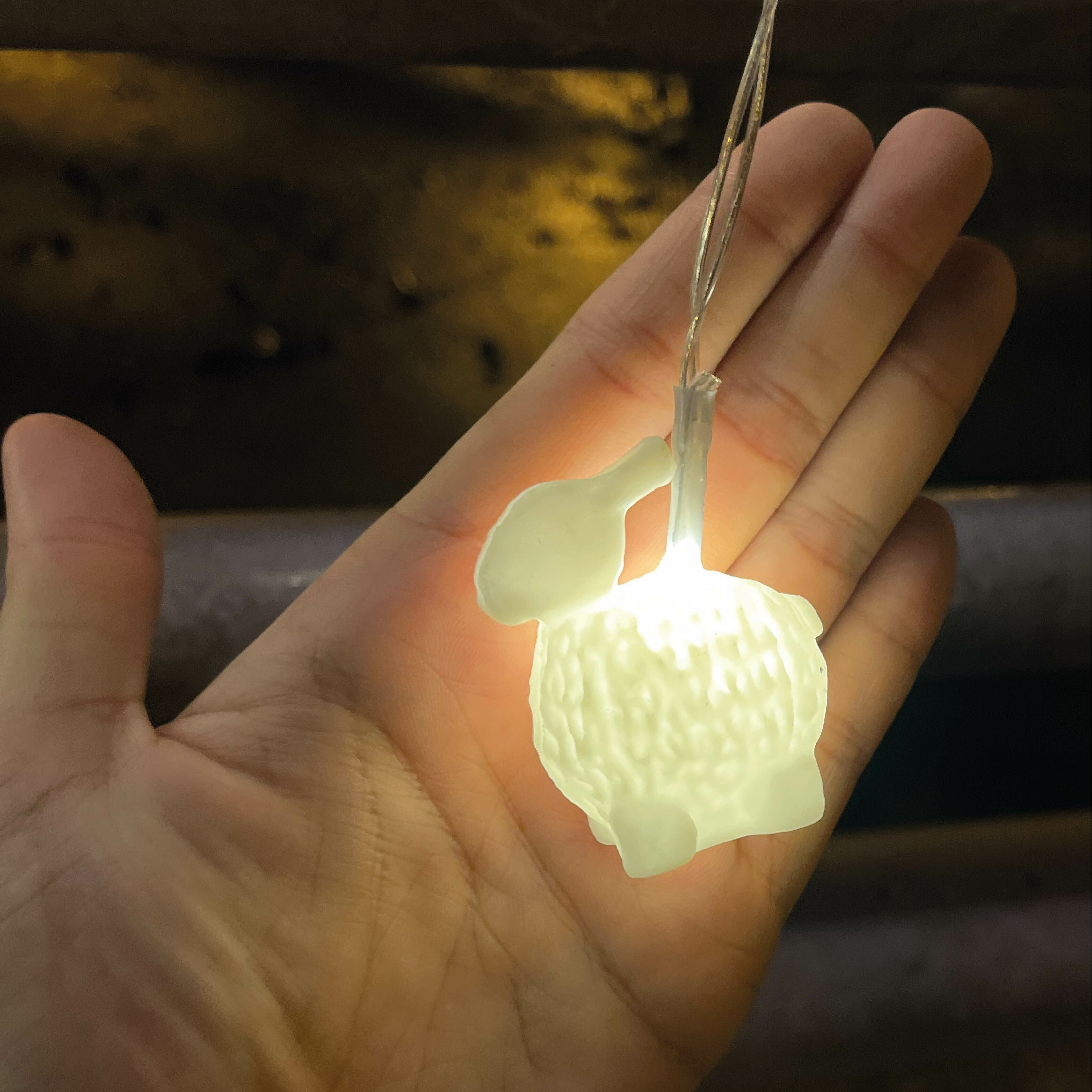 祝君安好 兔仔燈籠燈串| 中秋限定| 3米中秋燈串 |中秋佳節賞月必備| 本地設計 香港製造