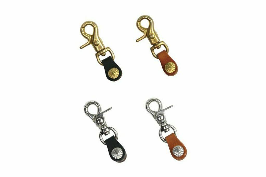 METALIZE 簡易型皮革帶扣鑰匙圈