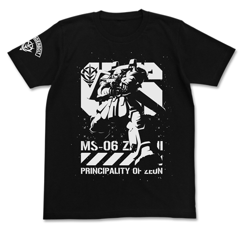 Cospa 0519 サンダーボルト版ザクTシャツ [機動戦士ガンダム サンダーボルト] BLACK