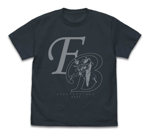 Cospa 0519 GP01フルバーニアン Tシャツ [機動戦士ガンダム0083] SLATE