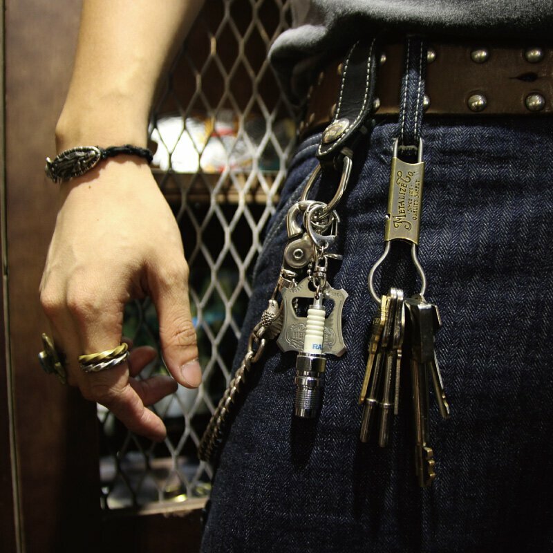 METALIZE "Good Old Days" 復古鑰匙釦