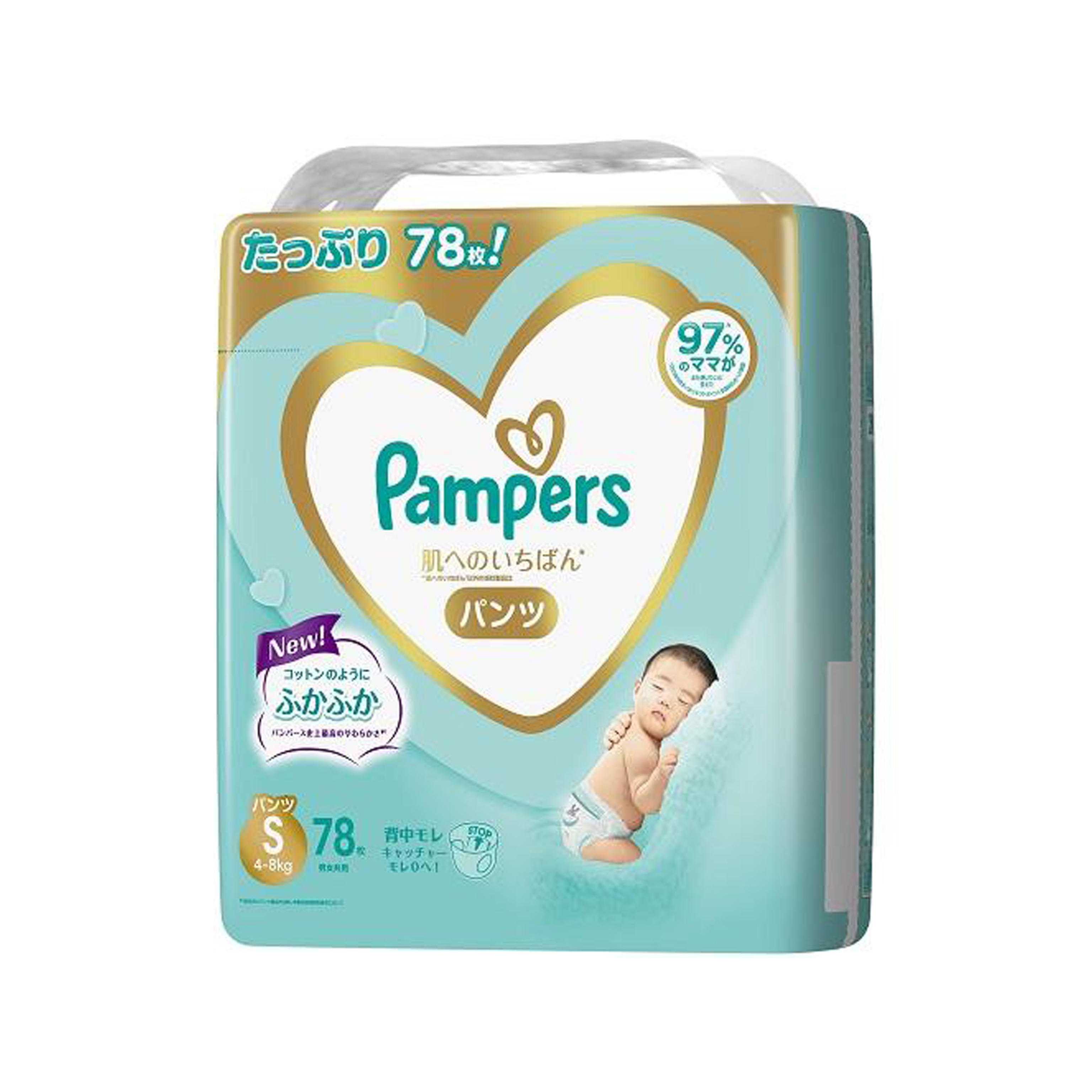 Pampers 幫寶適 - Pampers Ichiban 拉拉褲 細碼 PS78片 (日本本土版)