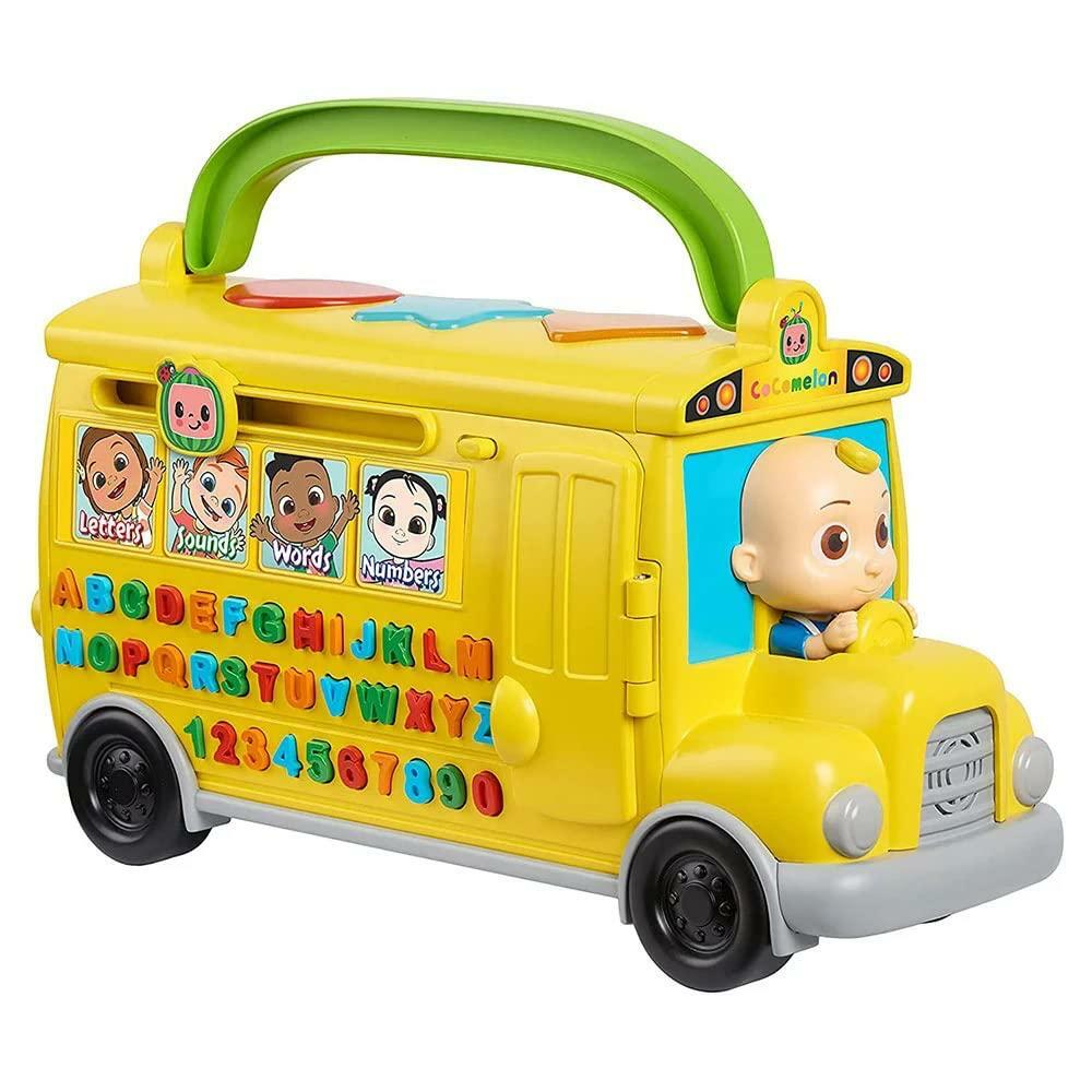 (現貨) Cocomelon玩具早教學習車車 巴士