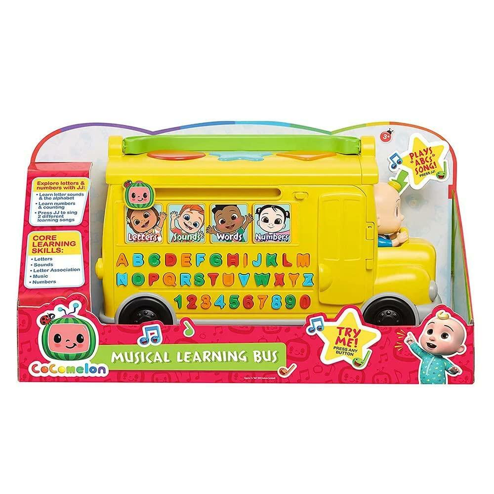 (現貨) Cocomelon玩具早教學習車車 巴士