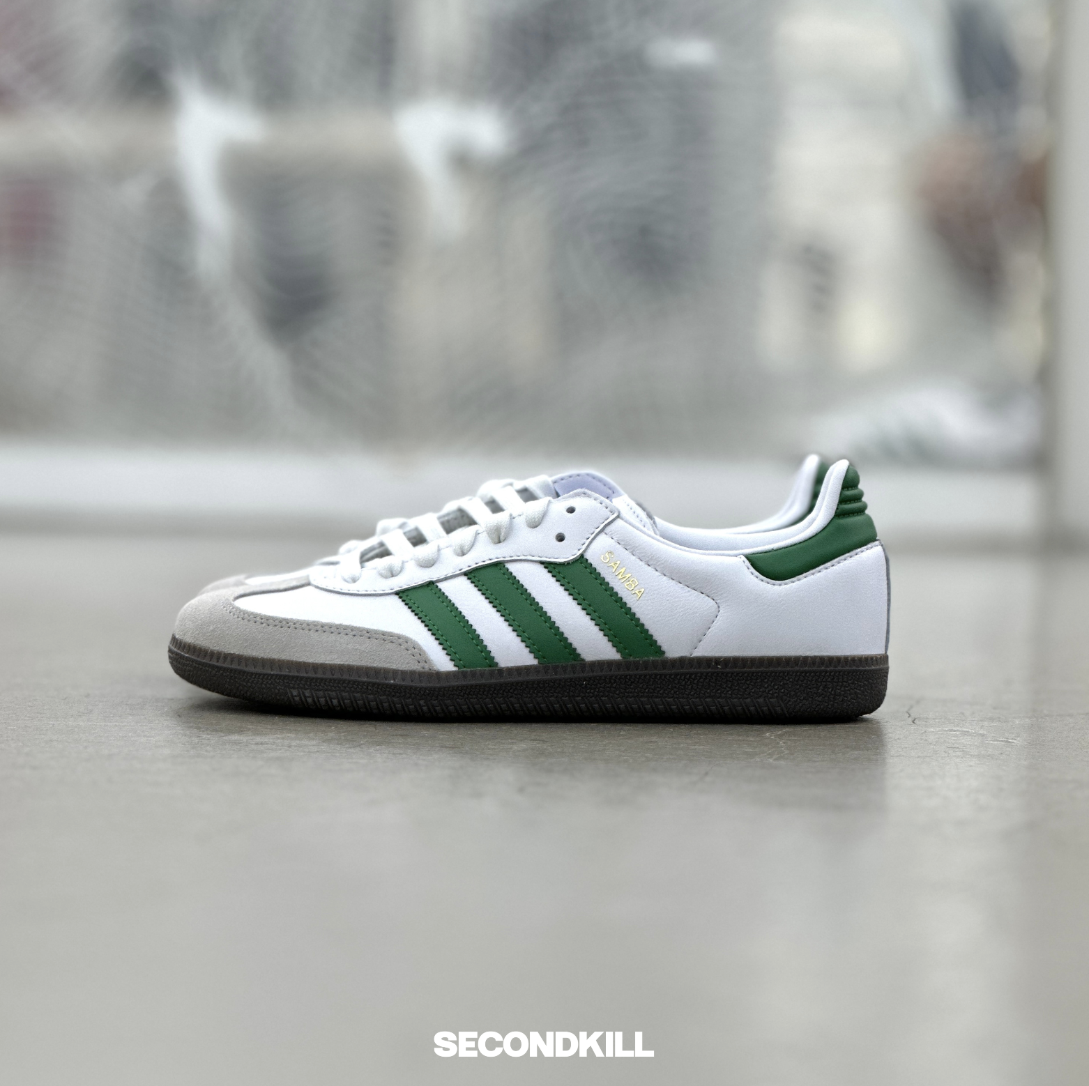 Adidas Samba White Green | IG1024