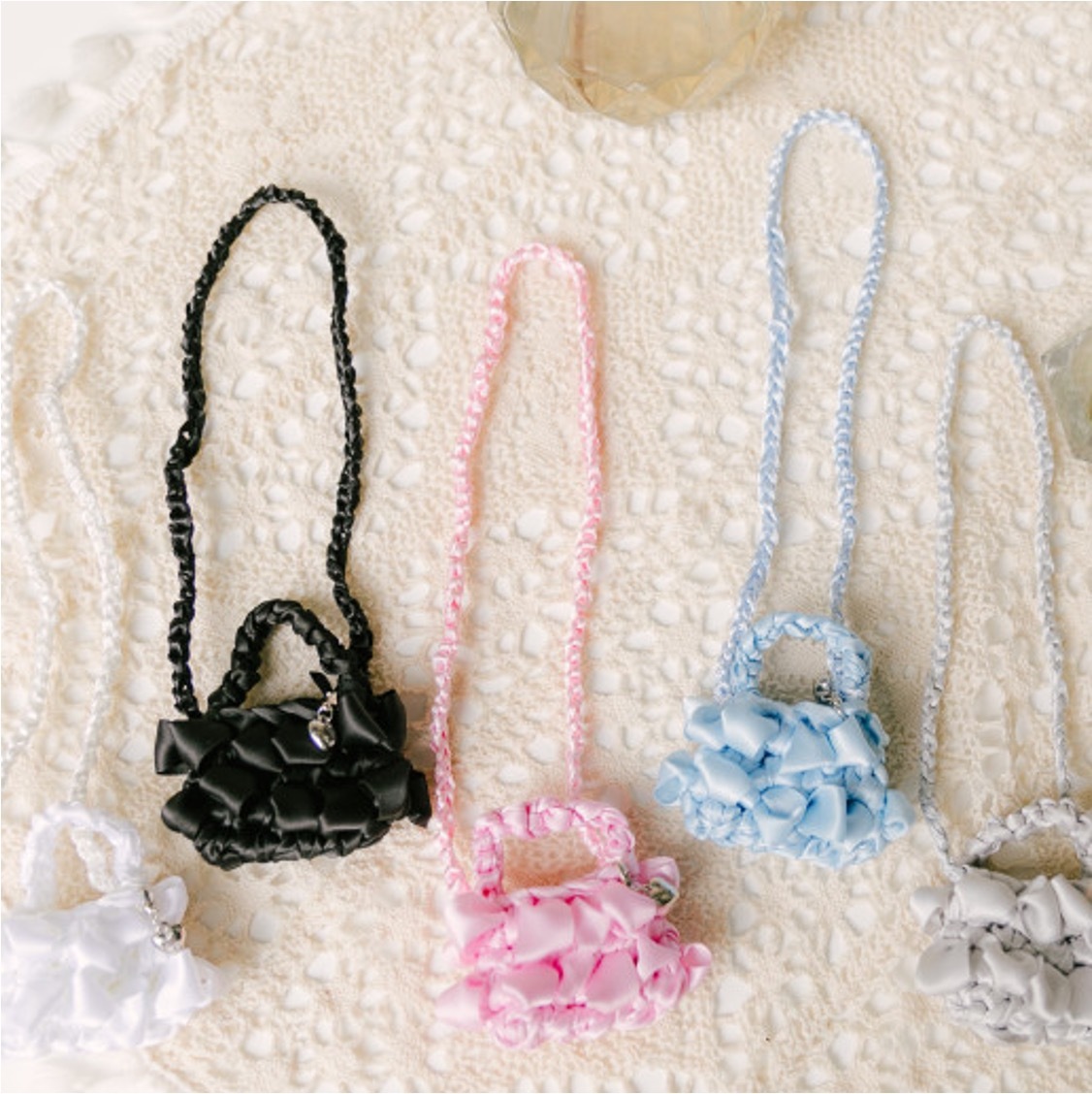 Malrang 法式緞面側背包