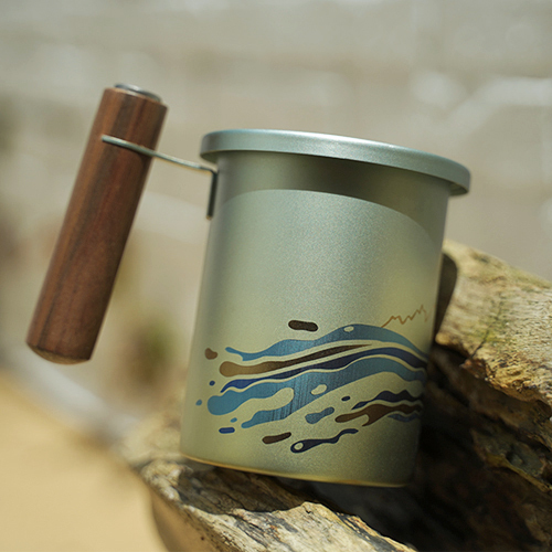 木手柄鈦杯