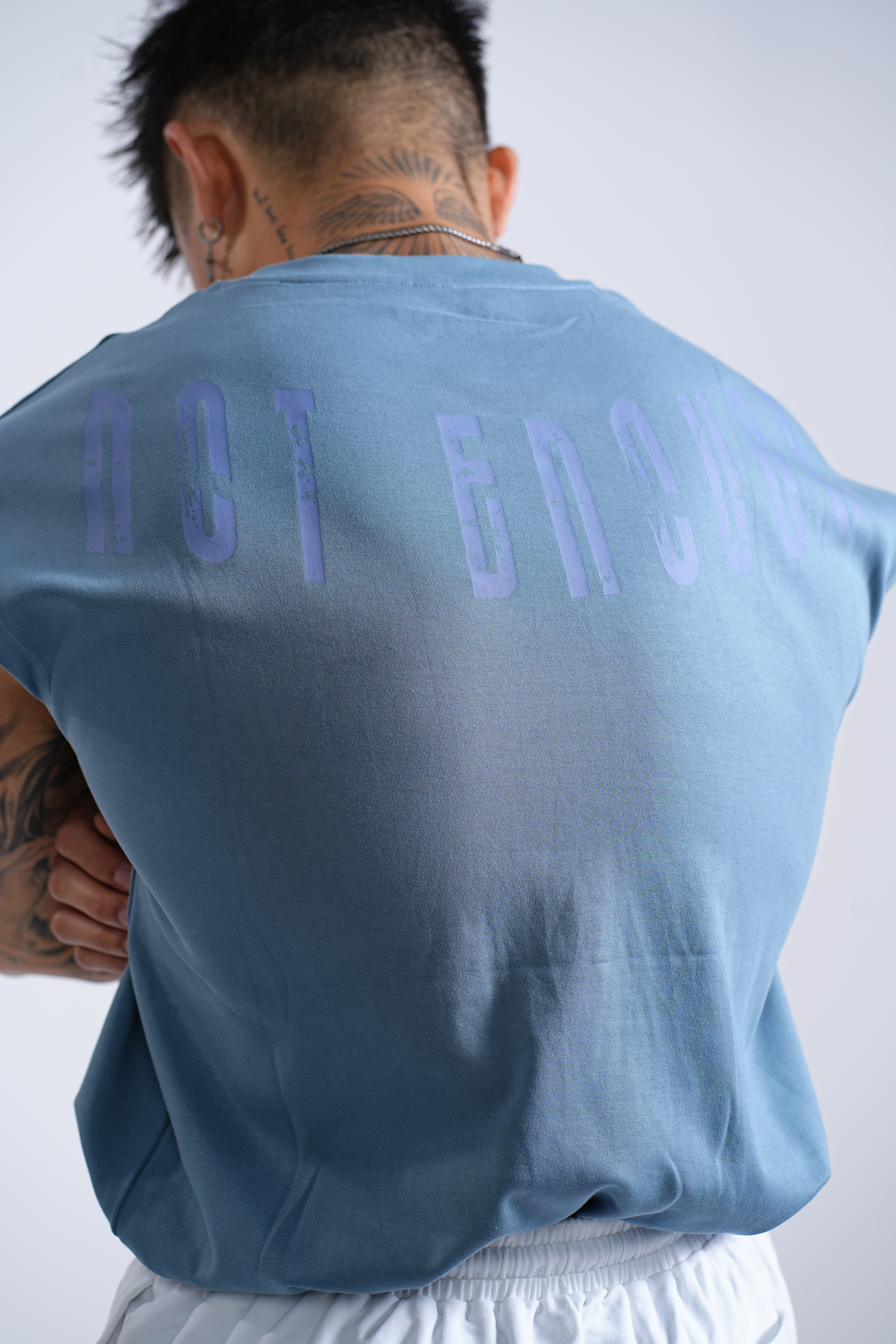 Not enough classic no sleeve (BLUE)