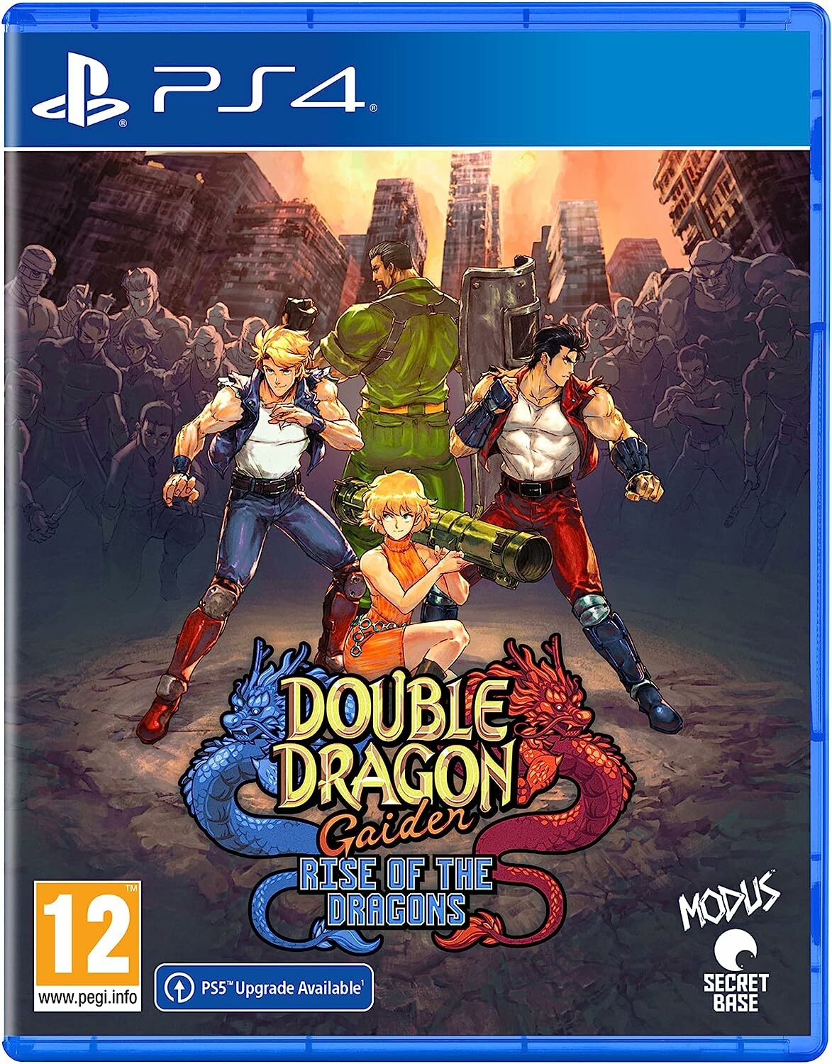PS4 Double Dragon 雙截龍外傳：龍之崛起中英文版(英文封面)