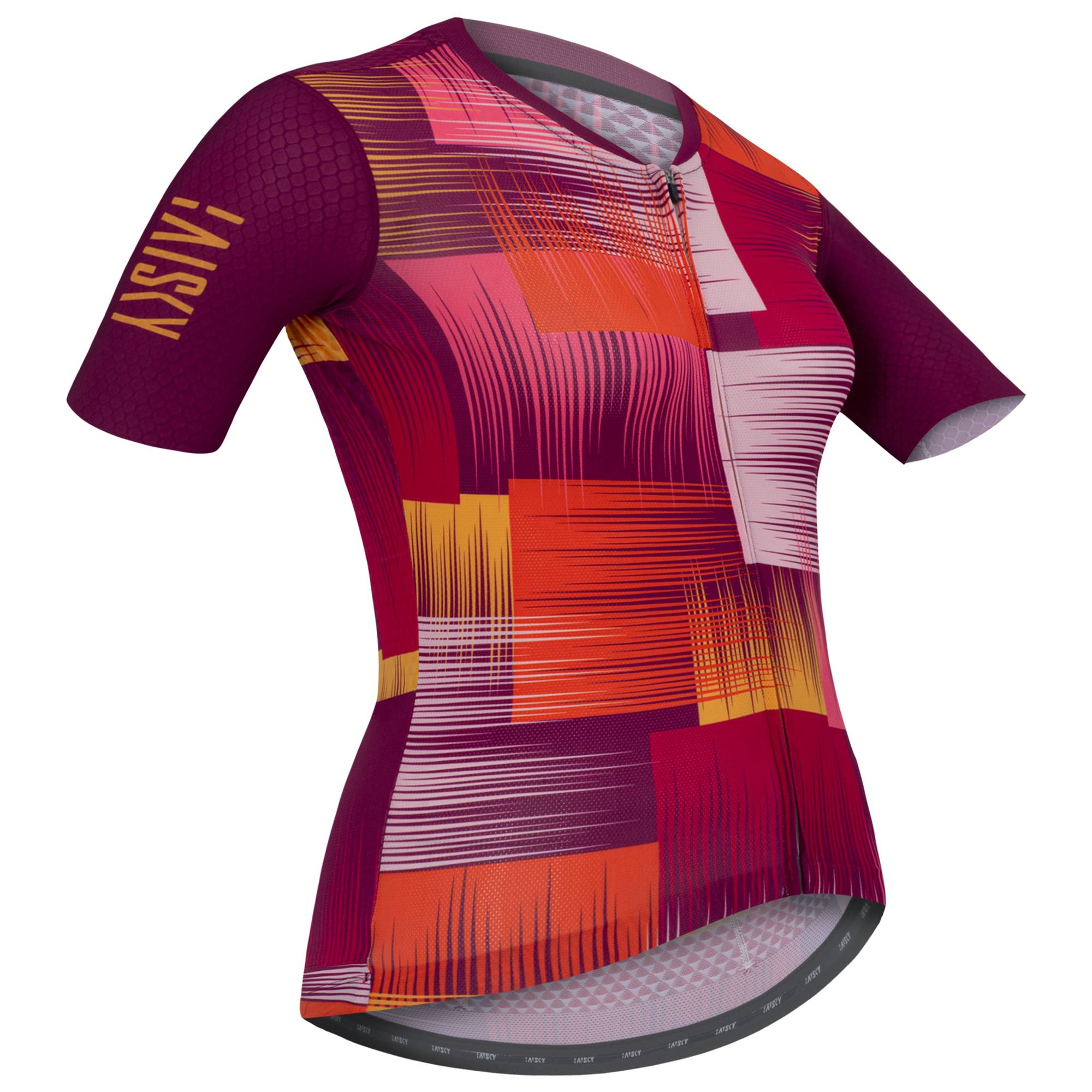 女款空力短車衣 效應 紅