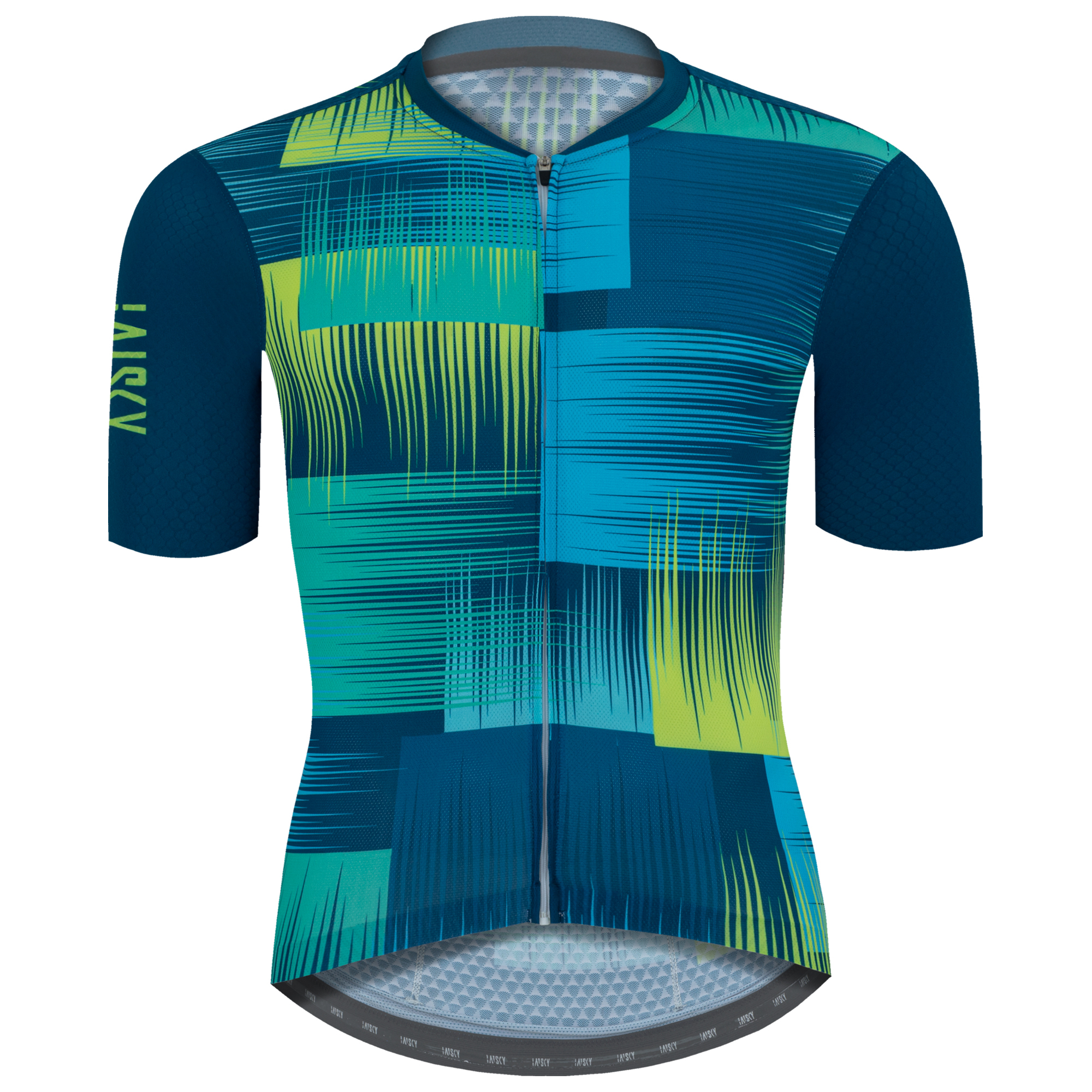 男款空力短車衣 效應 藍