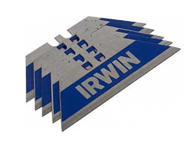 "IRWIN" 雙金屬梯形牛皮刀片(5片裝)