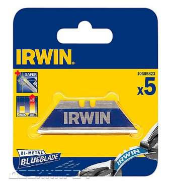 "IRWIN" 雙金屬梯形牛皮刀片(5片裝)