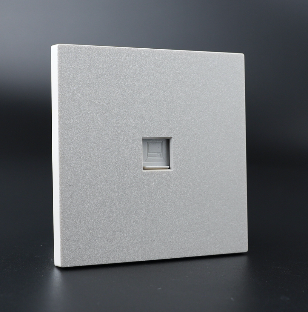 UTEN 6M 單聯電腦插座 (白色/灰色)