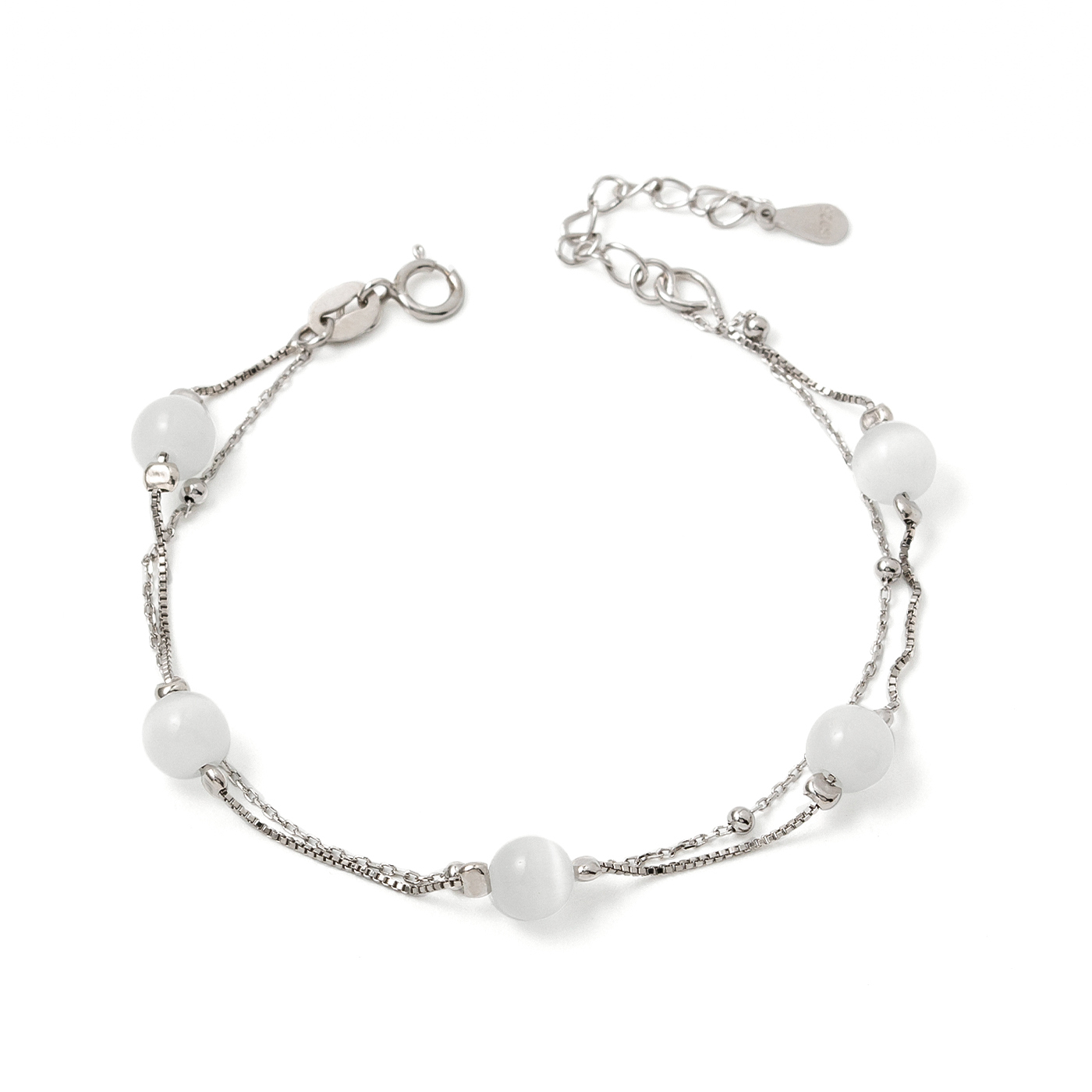 平價飾品,純銀,貓眼石,開運手鍊