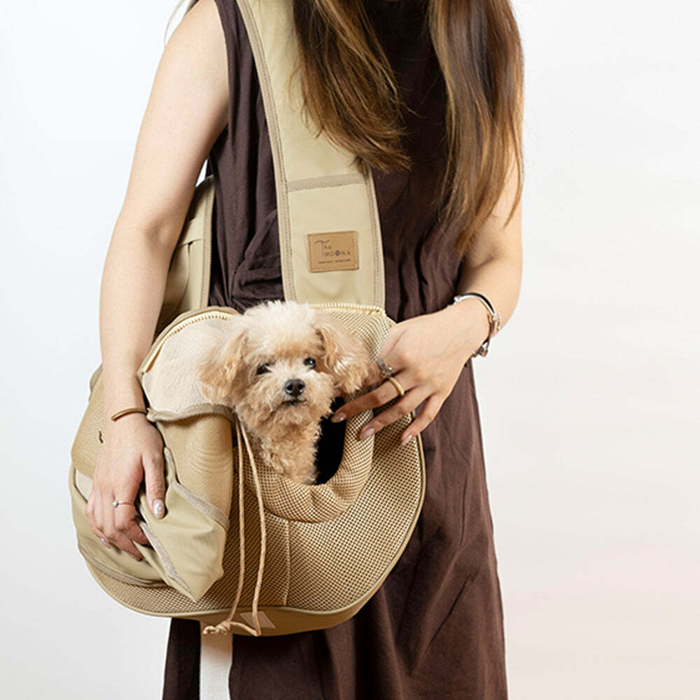 【THE MOON.K 】半月亮式寵物袋 M