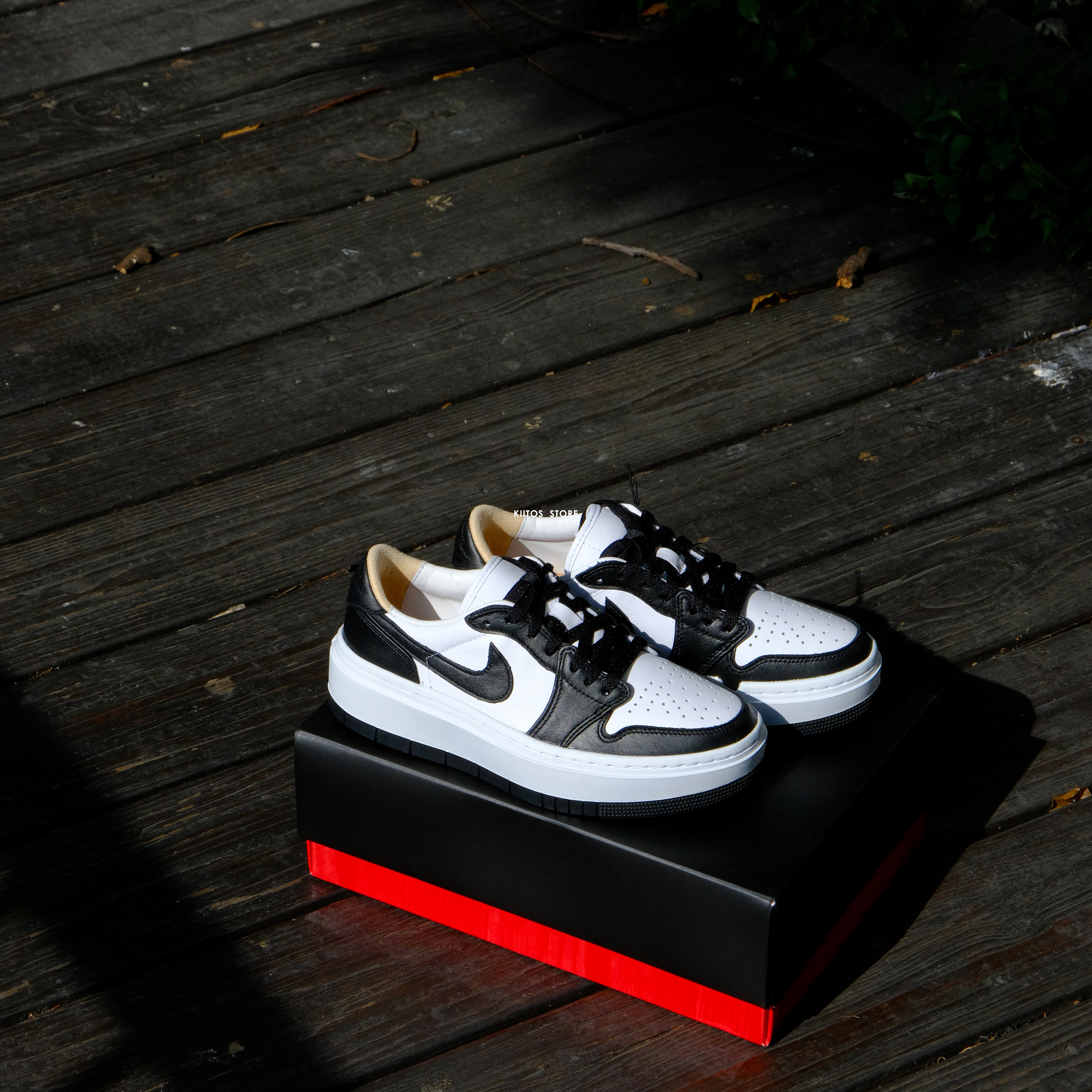 NIKE AIR JORDAN 1 LOW ELEVATE PANDA 厚底熊貓DH7004-109