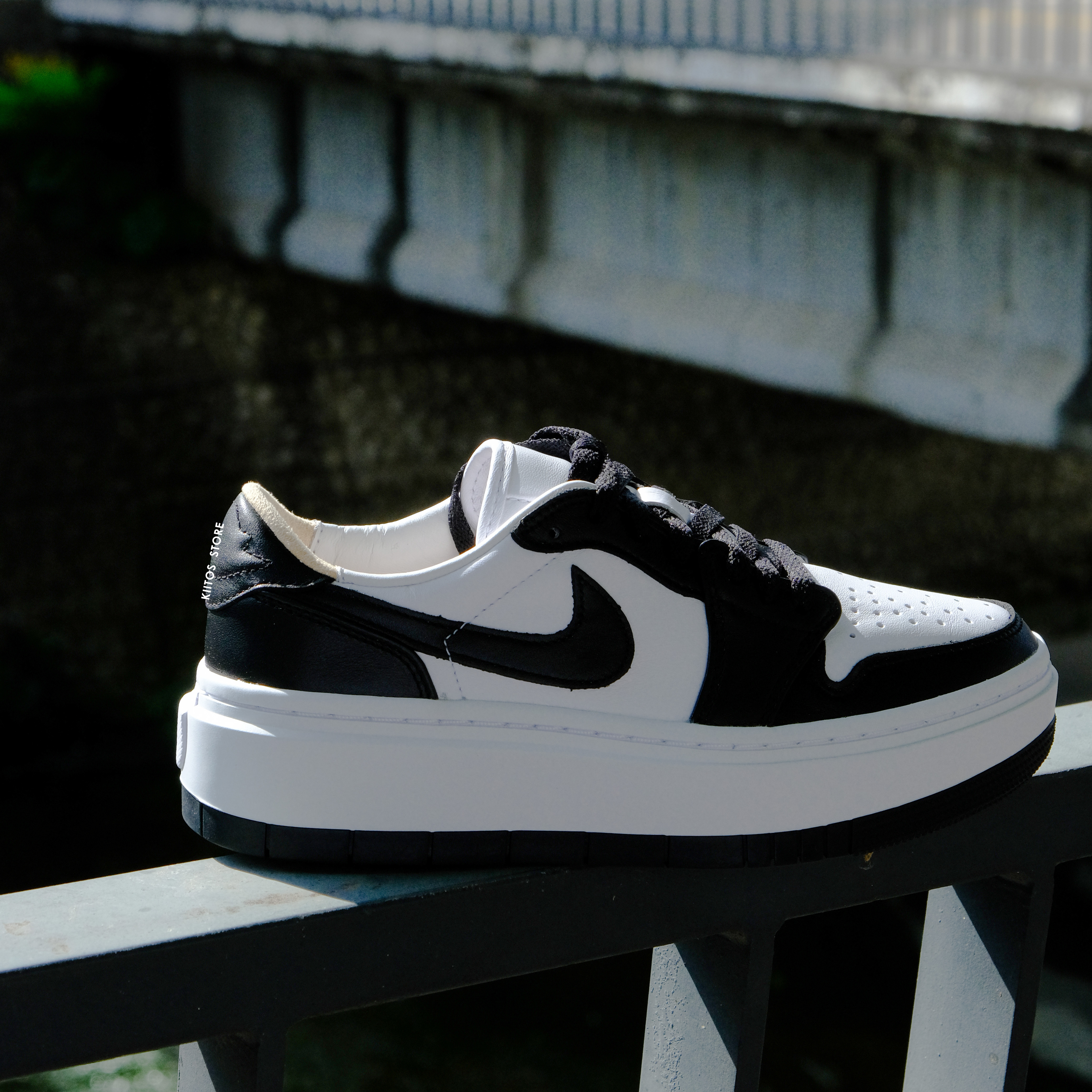 NIKE AIR JORDAN 1 LOW ELEVATE PANDA 厚底熊貓DH7004-109