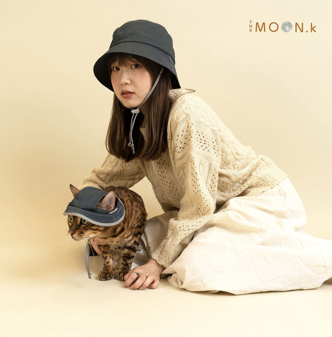 【THE MOON.K 】寵物漁夫帽