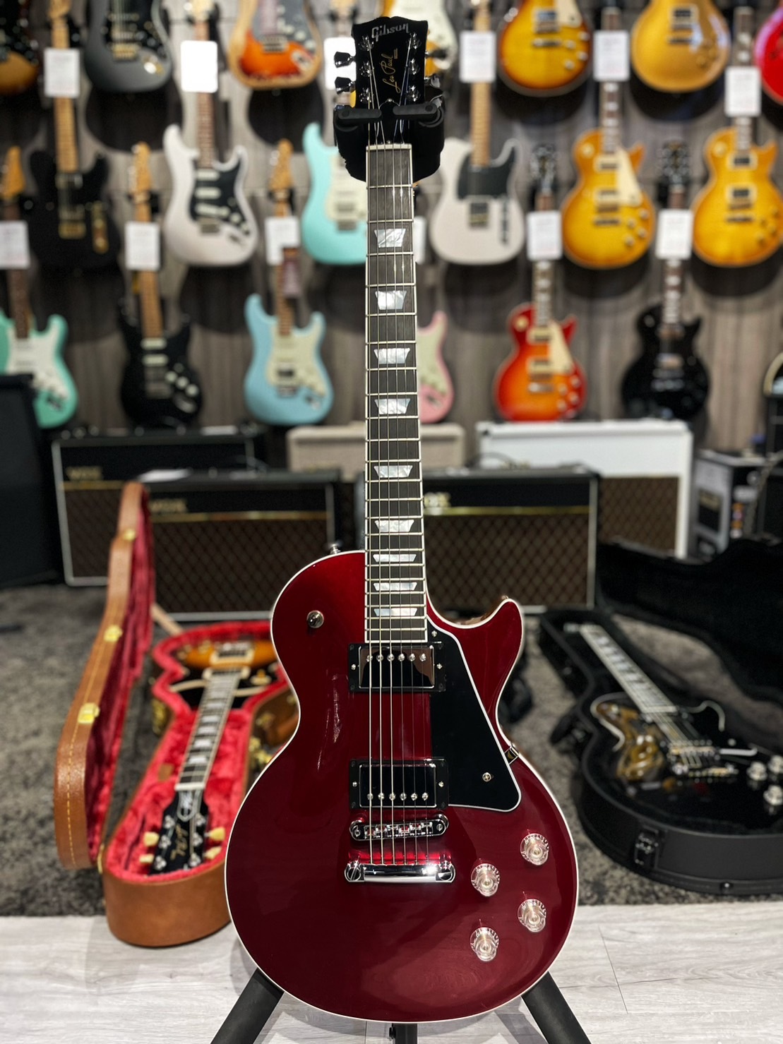 Gibson Les Paul Modern Sparkling Burgundy Top 公司貨【宛伶樂器】