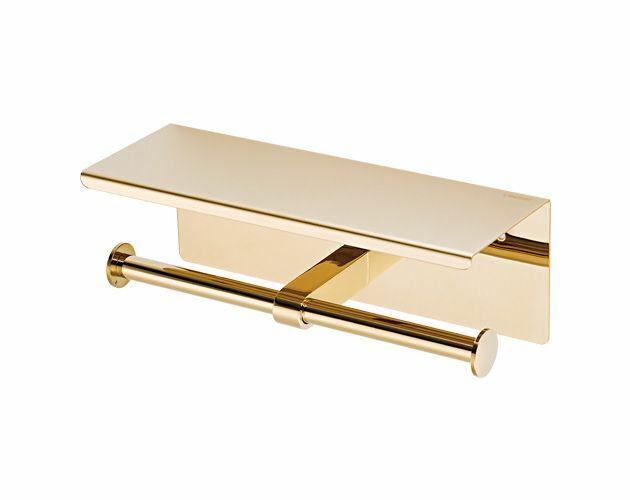 凱撒 衛生紙架推薦型號 Q6304PG 雙衛生紙架(附平台)