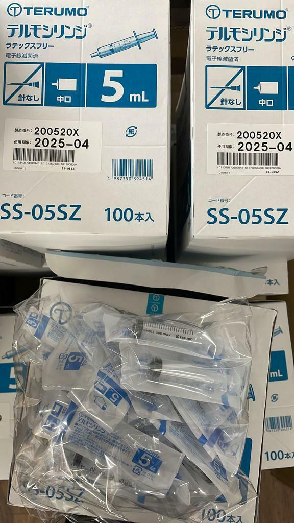 日本直送5ml針筒  (現貨)