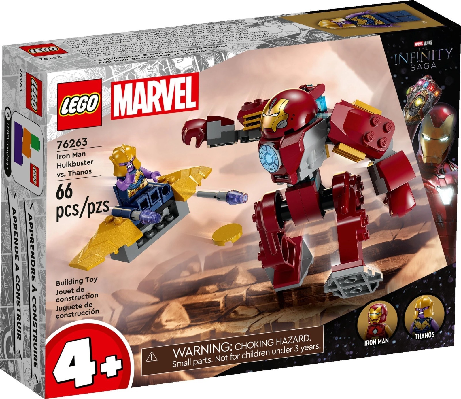 LEGO 76263 Iron Man Hulkbuster vs. Thanos (Marvel 漫威)