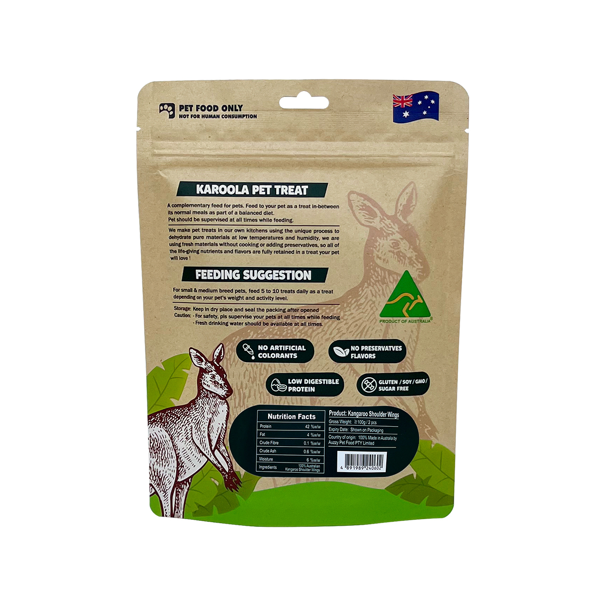 Karoola．Kangaroo Shoulder Wings 袋鼠肩翼100g