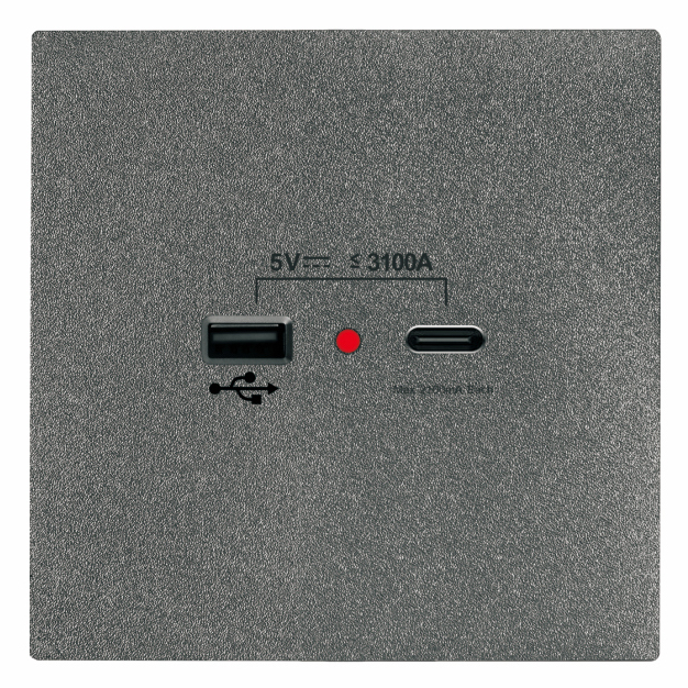 UTEN 6M USE＋TYPE-C (白色/灰色)