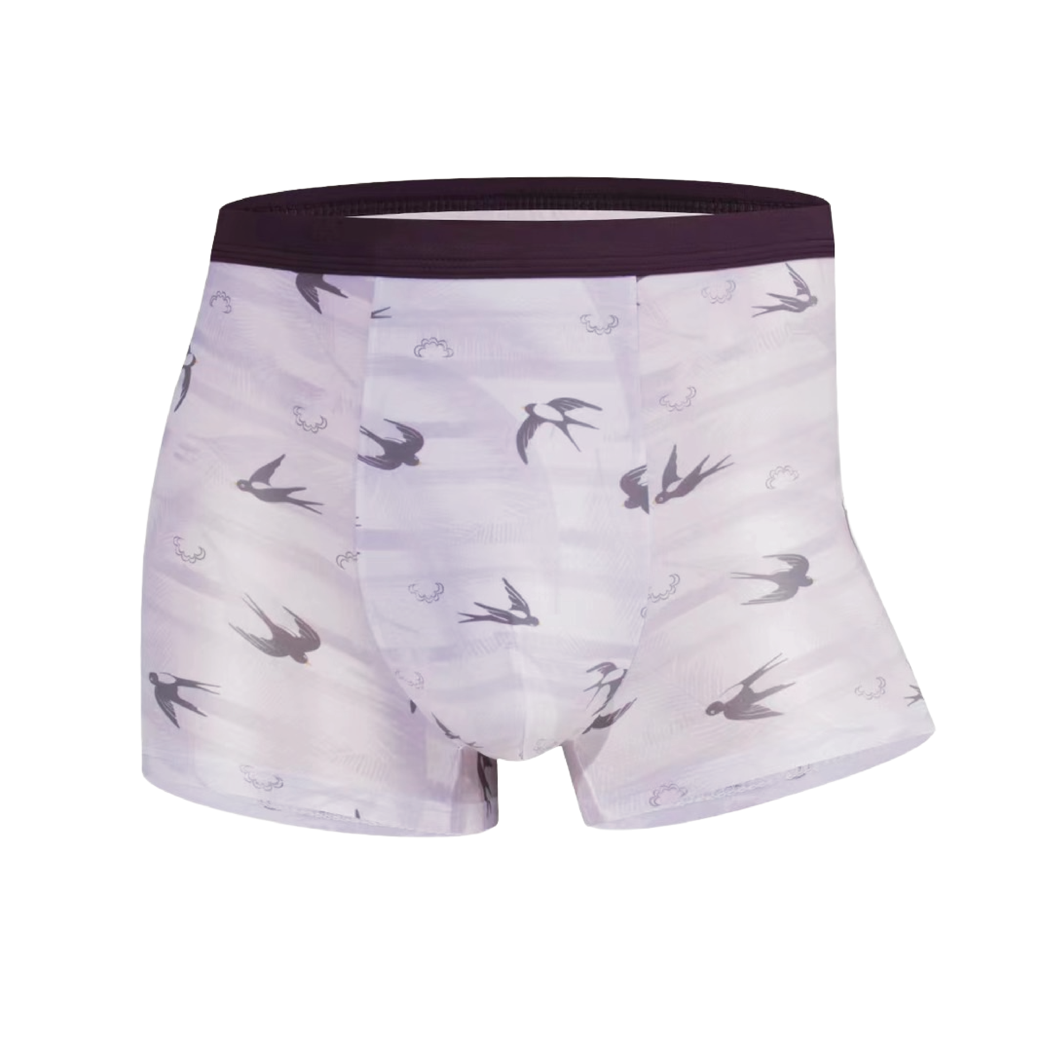 【黎陽】男燕子涼感纖維四角內褲 兩色 四角褲/涼感冰絲/彈性/舒適 22POE9593