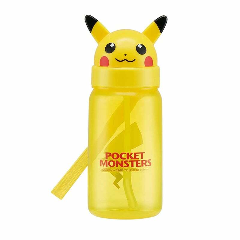 日本 Skater 皮卡丘 幼幼吸管式 冷水壺 (350 ML) 643903-PBS3STD