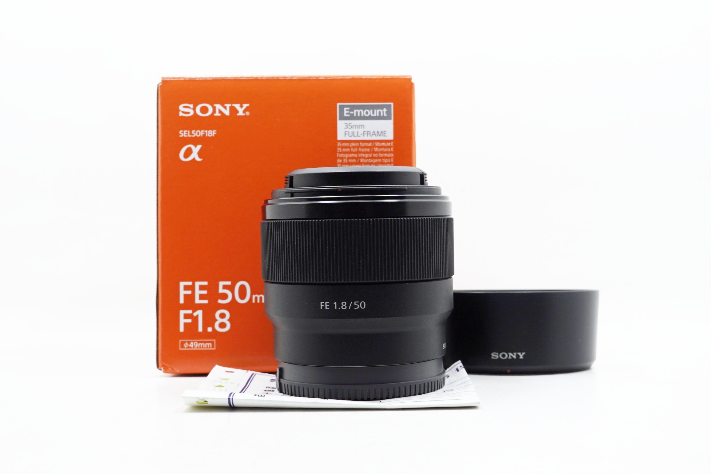 Sony FE 50mm SEL5018F 二手單眼鏡頭#80430