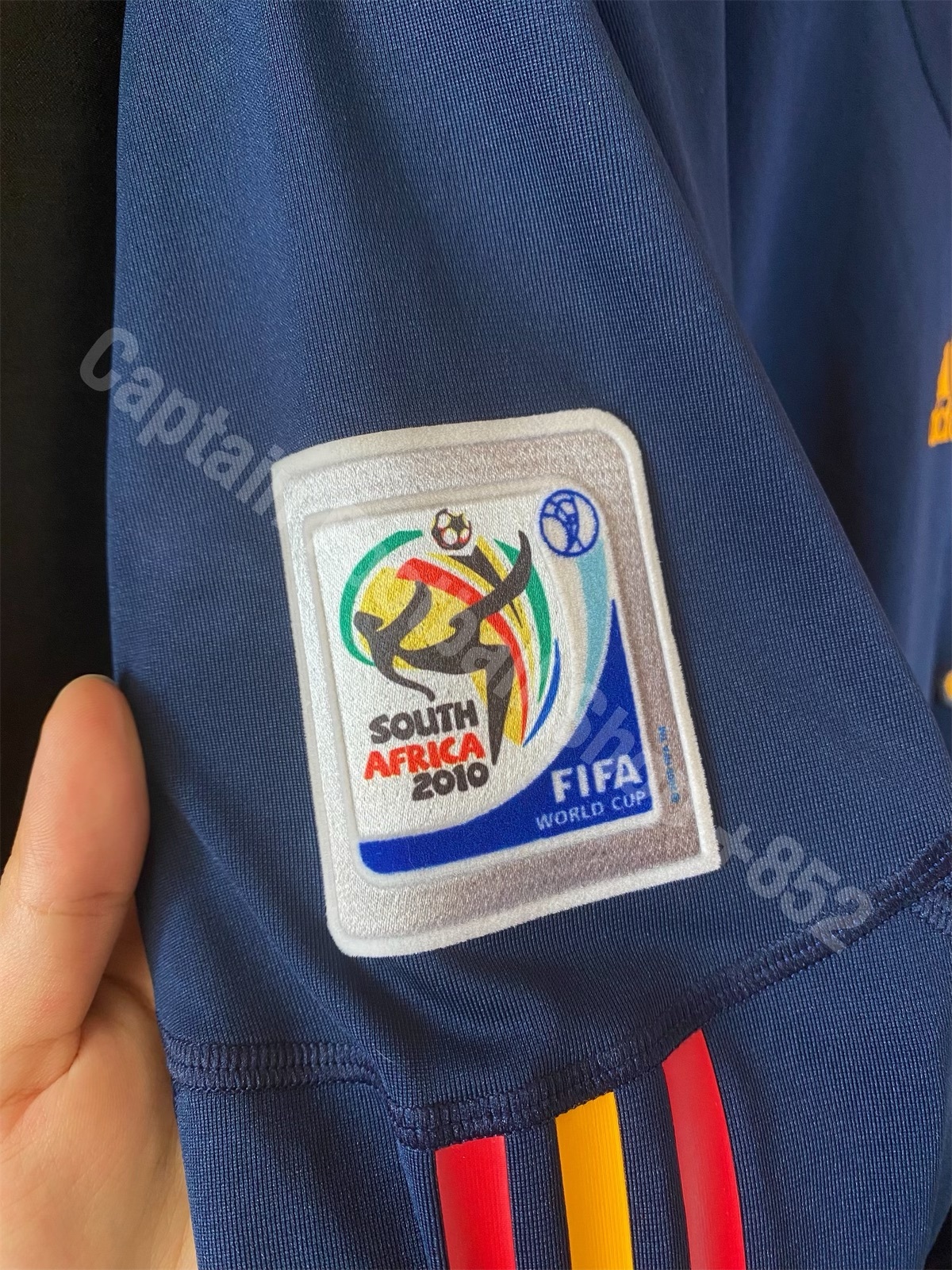 FIFA World Cup Winners 2010 Spain Transfer Patch – Kitroom Football