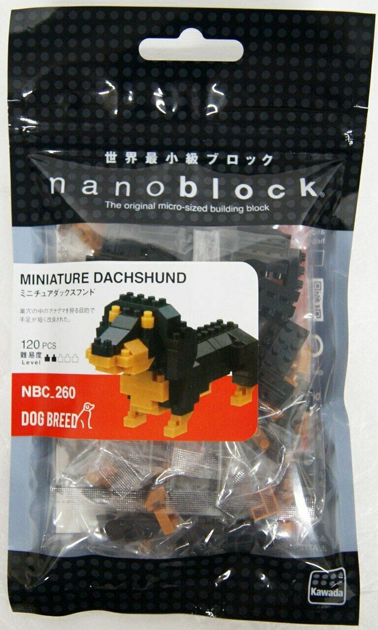 《 Nanoblock 迷你積木 》 NBC-260 迷你臘腸犬 085