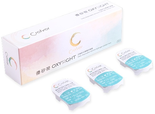 珂梵優矽視矽水膠透明日拋(10片）