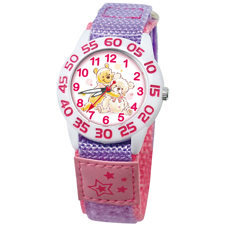 【迪士尼】小熊維尼休閒織帶手錶 (10)