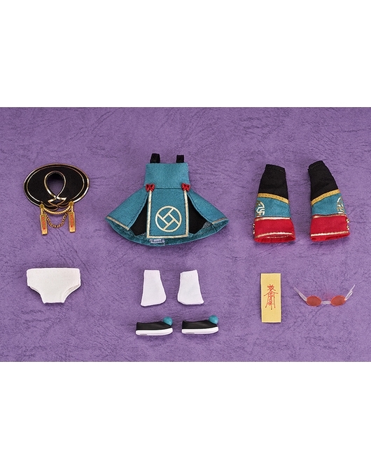 黏土娃 服裝套組 中華風 殭屍雙胞胎：生薑 Nendoroid Doll Outfit Set: Chinese-Style Jiangshi Twins (Ginger)