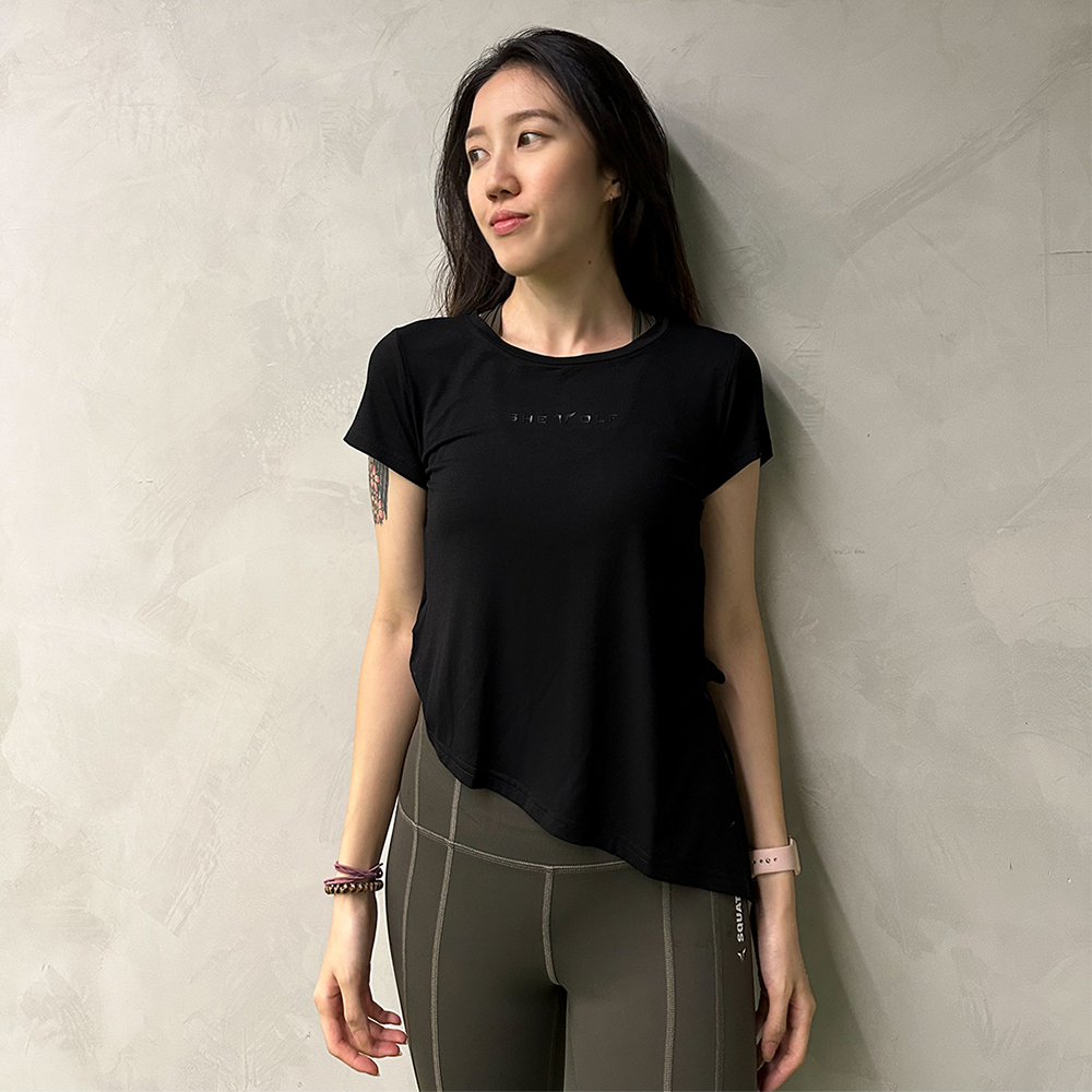 She-Wolf 露臍上衣（黑色）