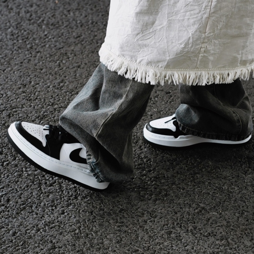 Wmns Air Jordan 1 Elevate Low 'Black White' DH7004-109【現貨商品】