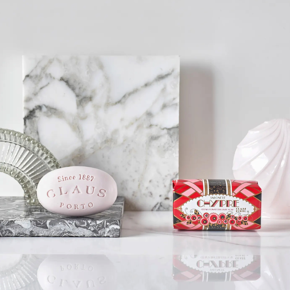 Claus Porto｜里斯本頌歌迷你皇家香氛皂 - 紅底鞋女神 (雪松一品紅) 50g