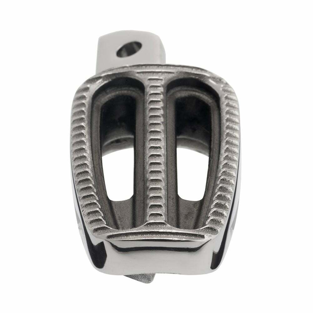 Motone 水冷凱旋專用 前+後乘客 腳踏 - 拋光銀