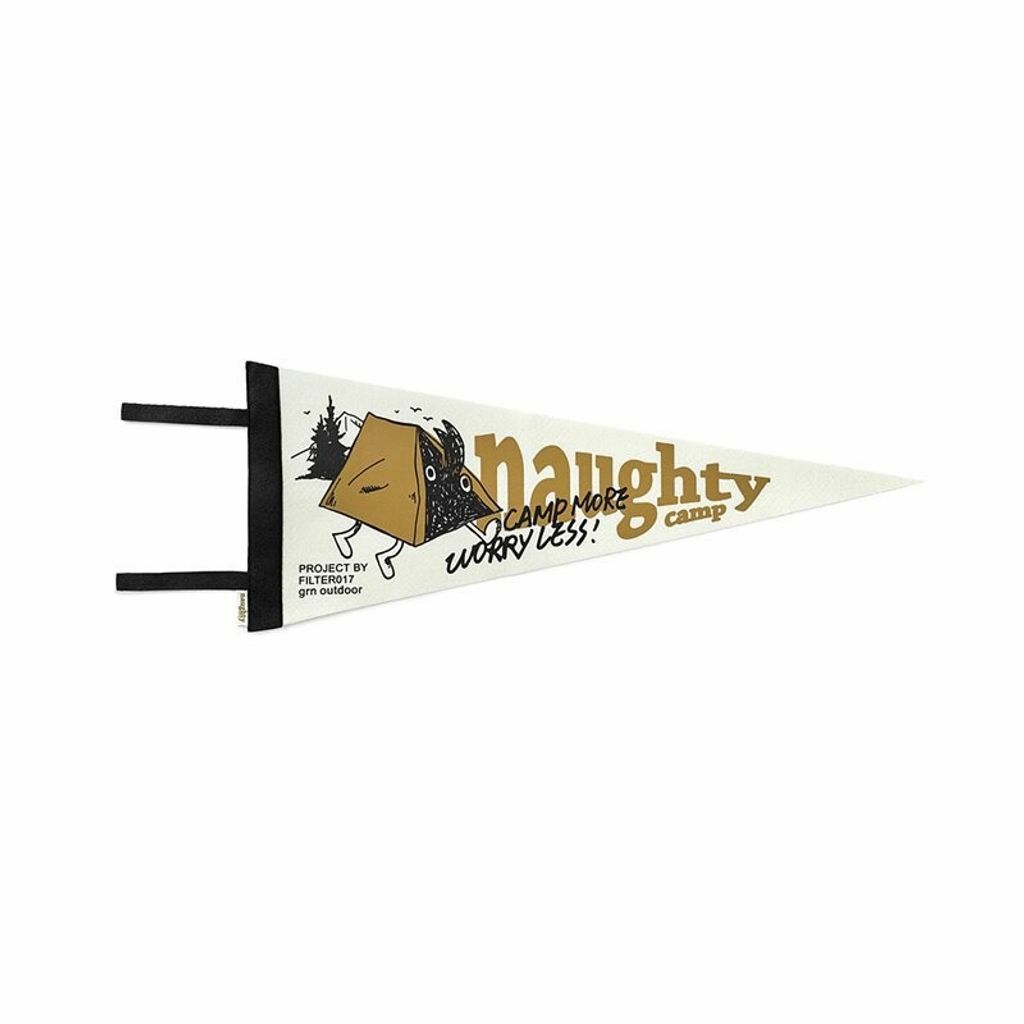 Naughty Camp Pennant 裝飾三角旗
