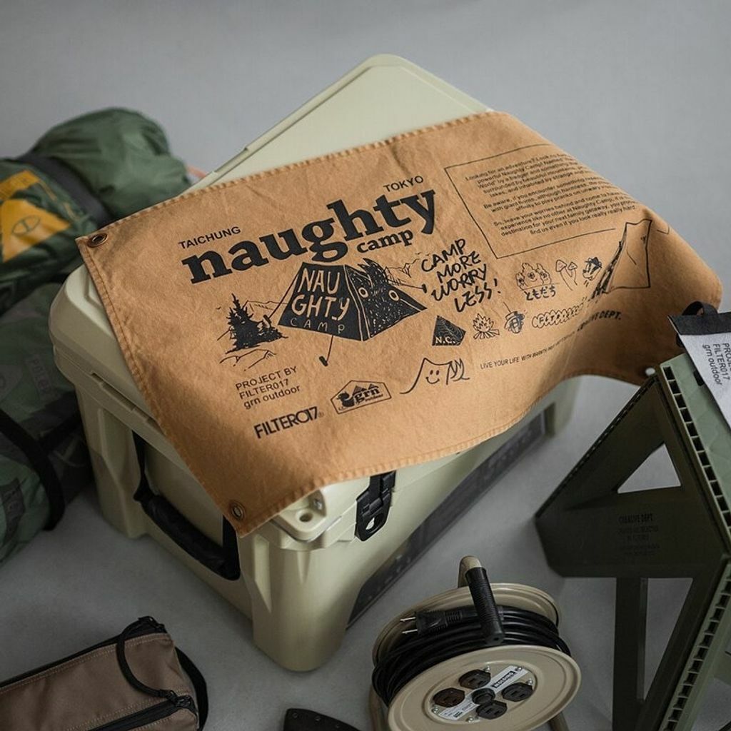 Naughty Camp Canvas Banner 帆布掛旗