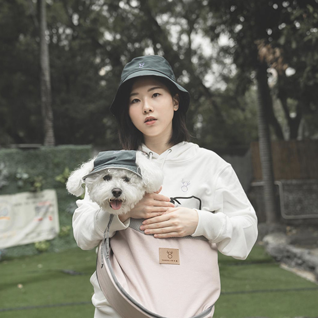 【THE MOON.K 】半月亮式寵物袋 XL